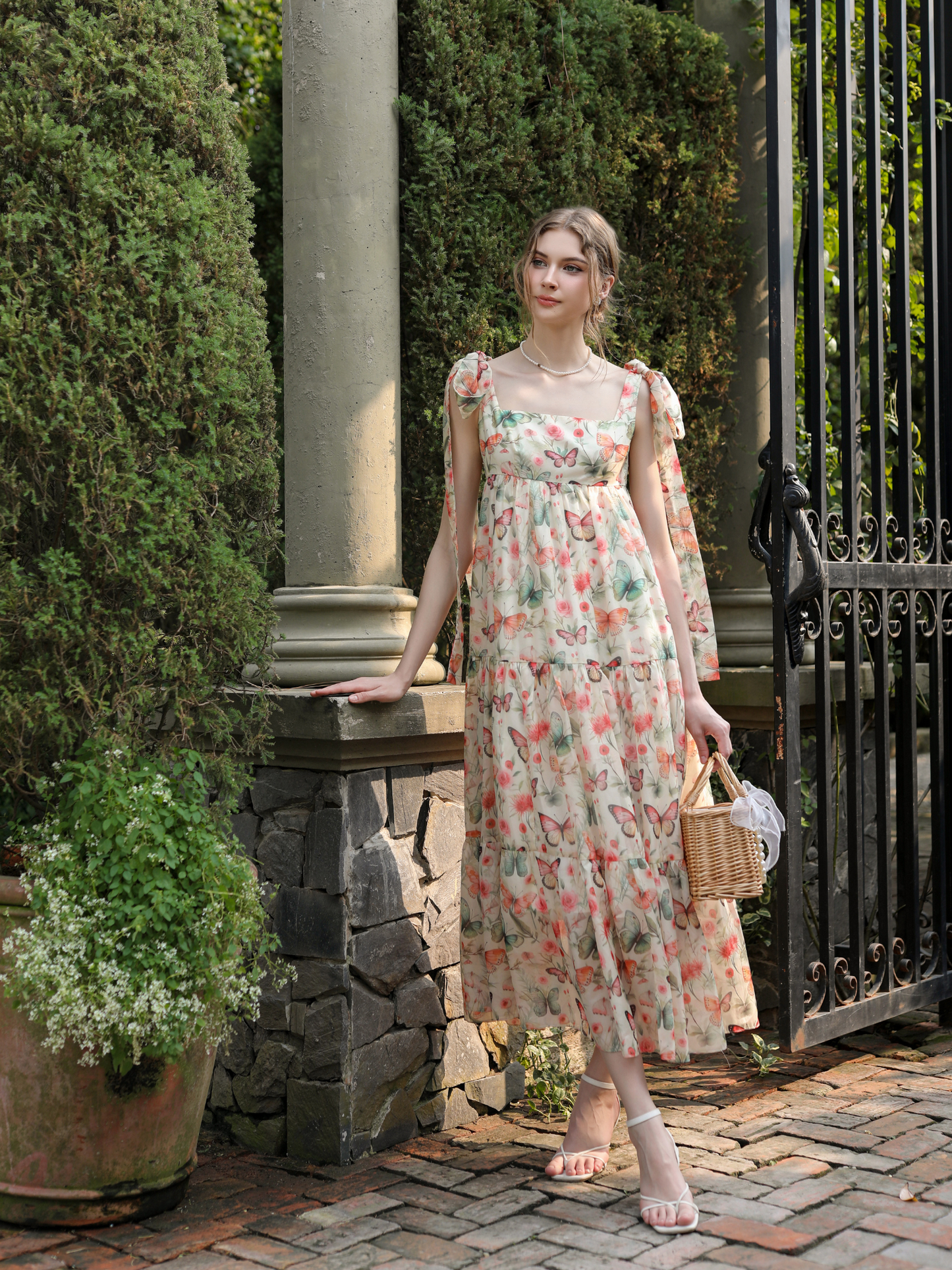 Whimsical Garden May Dress