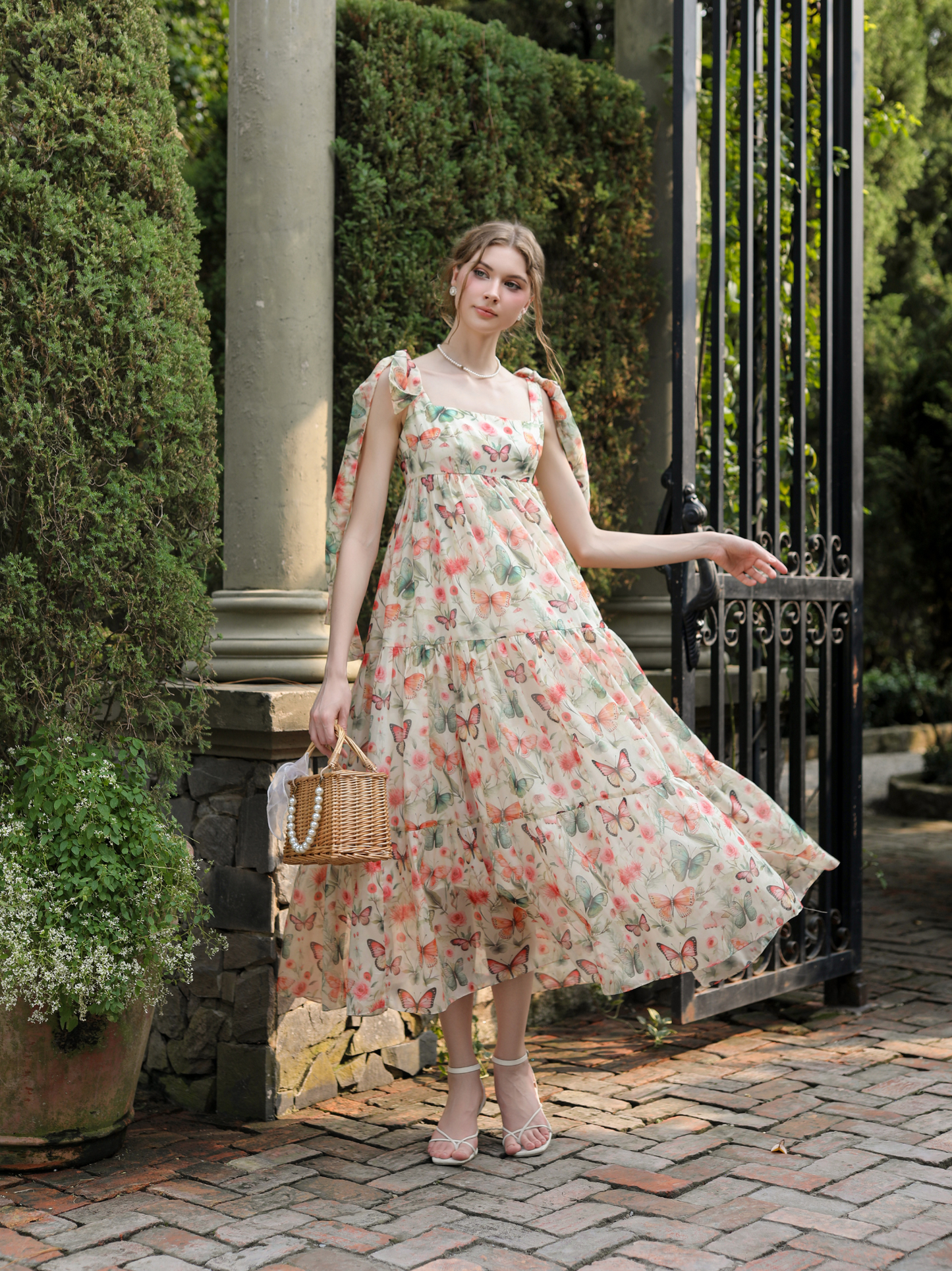Whimsical Garden May Dress