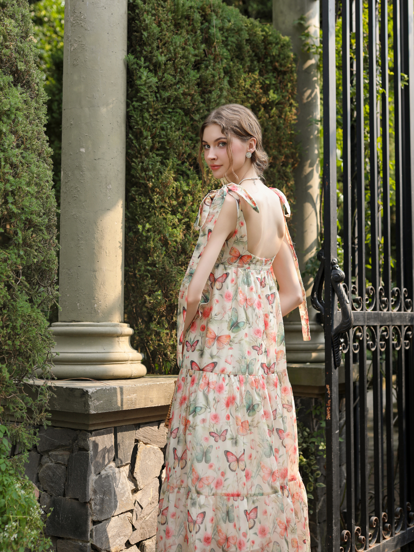 Whimsical Garden May Dress