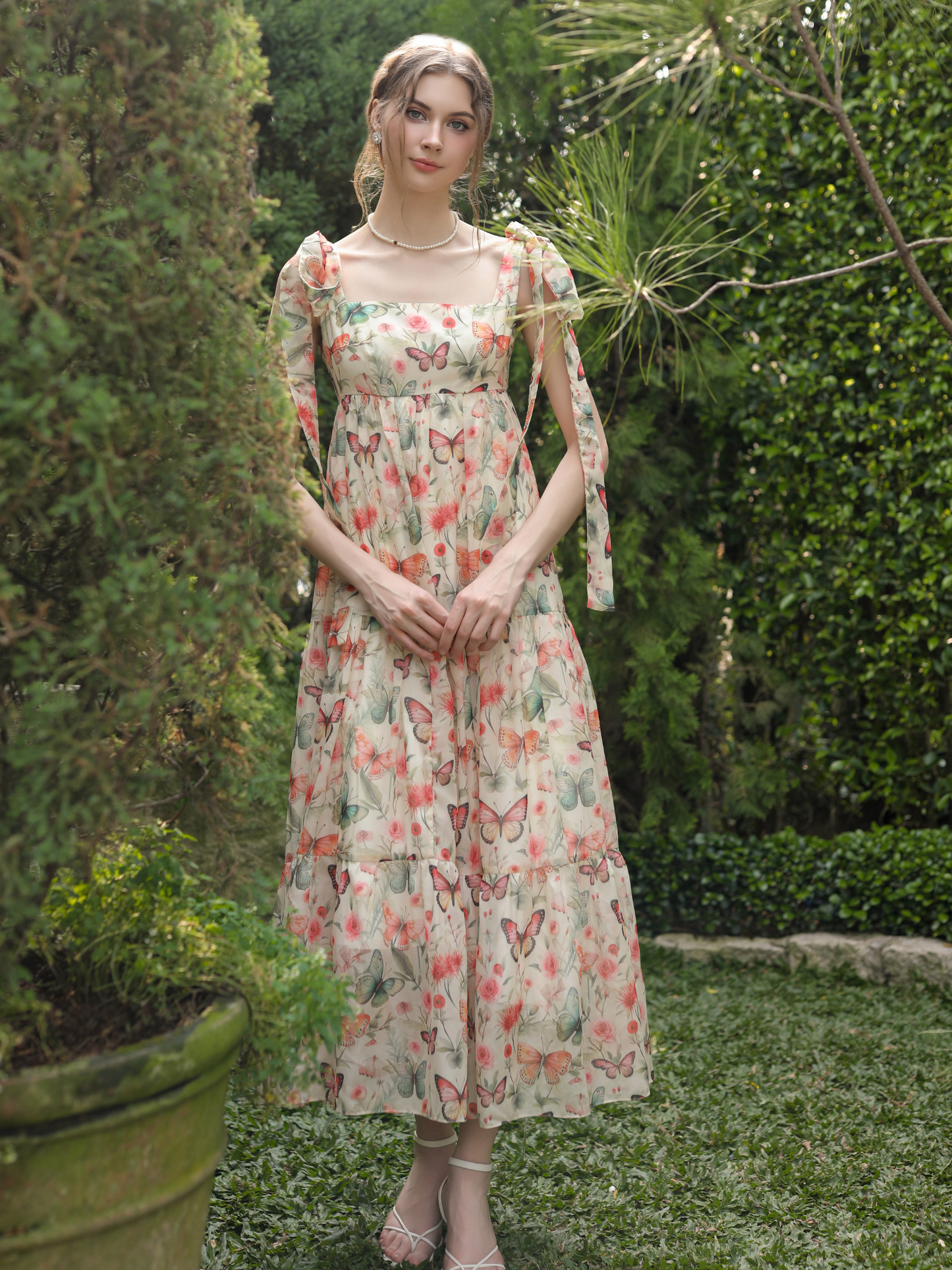 Whimsical Garden May Dress