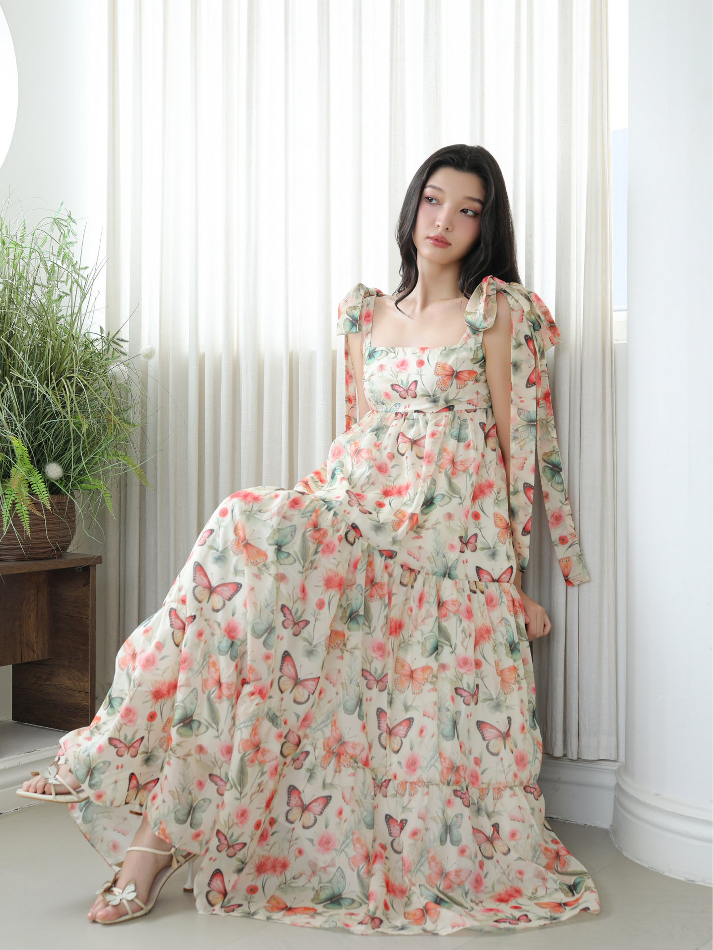 Whimsical Garden May Dress