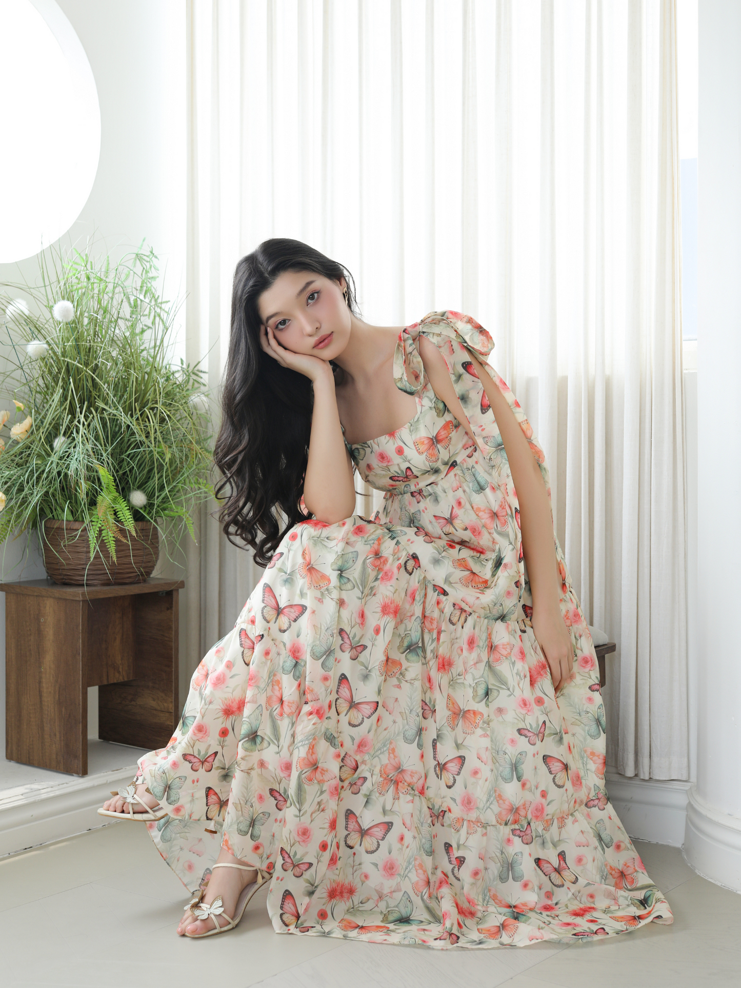 Whimsical Garden May Dress
