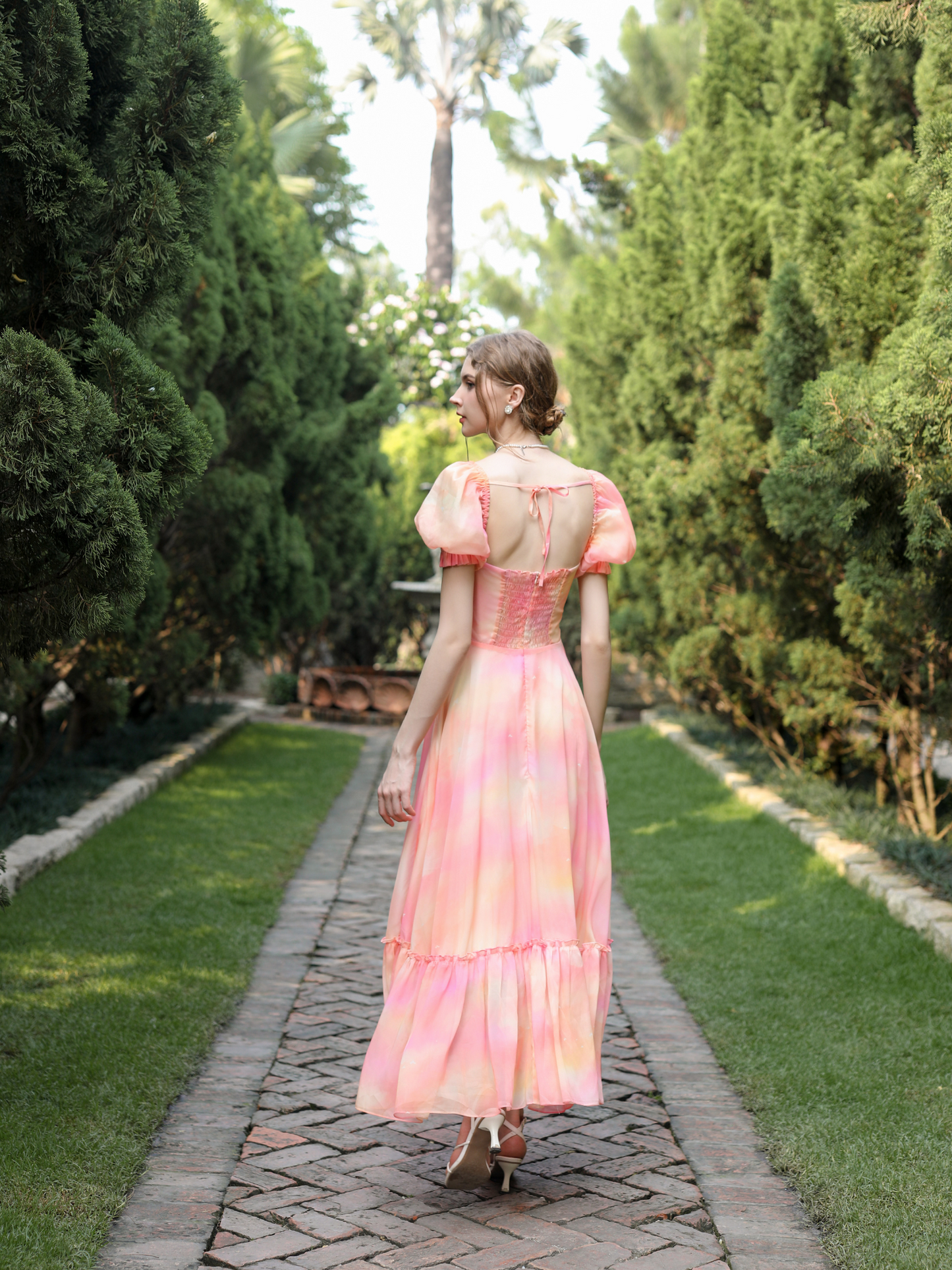 Mid Summer Sunset Antoinette Gown